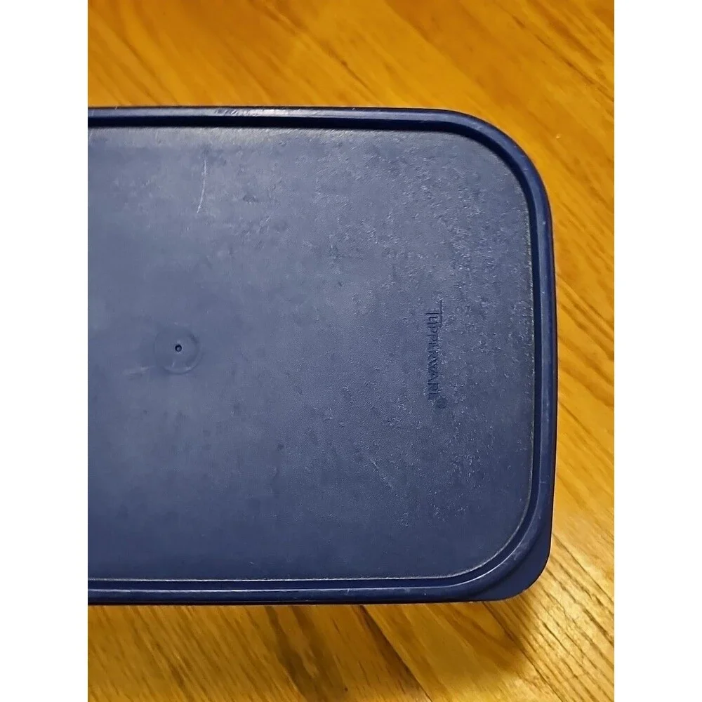 Tupperware Blue Modular Mates Replacement Lid 1610 For 1608 1609 2170 1848